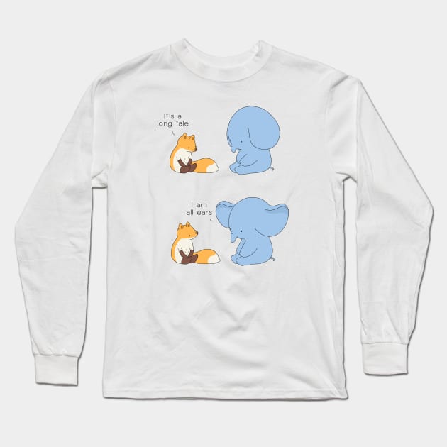 All Ears Long Sleeve T-Shirt by Jang_and_Fox